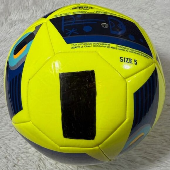 Adidas Performance UEFA Euro 2016 France Glider Soccer Ball Solar Yellow Size 5 - Picture 5 of 6